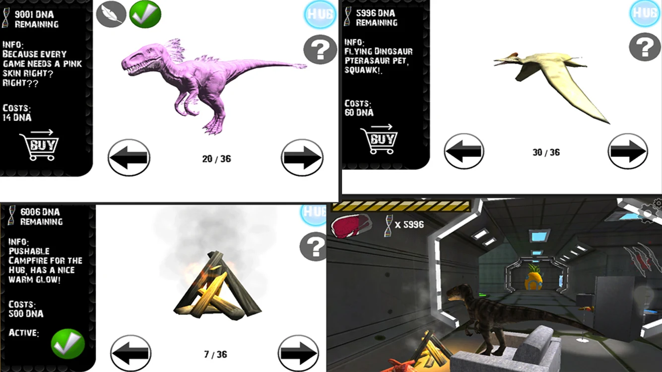 Raptor RPG - Dino Sim screenshot