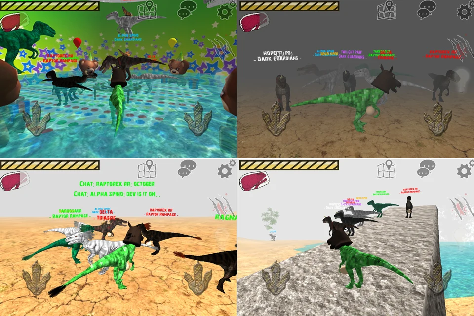 Raptor RPG - Dino Sim screenshot