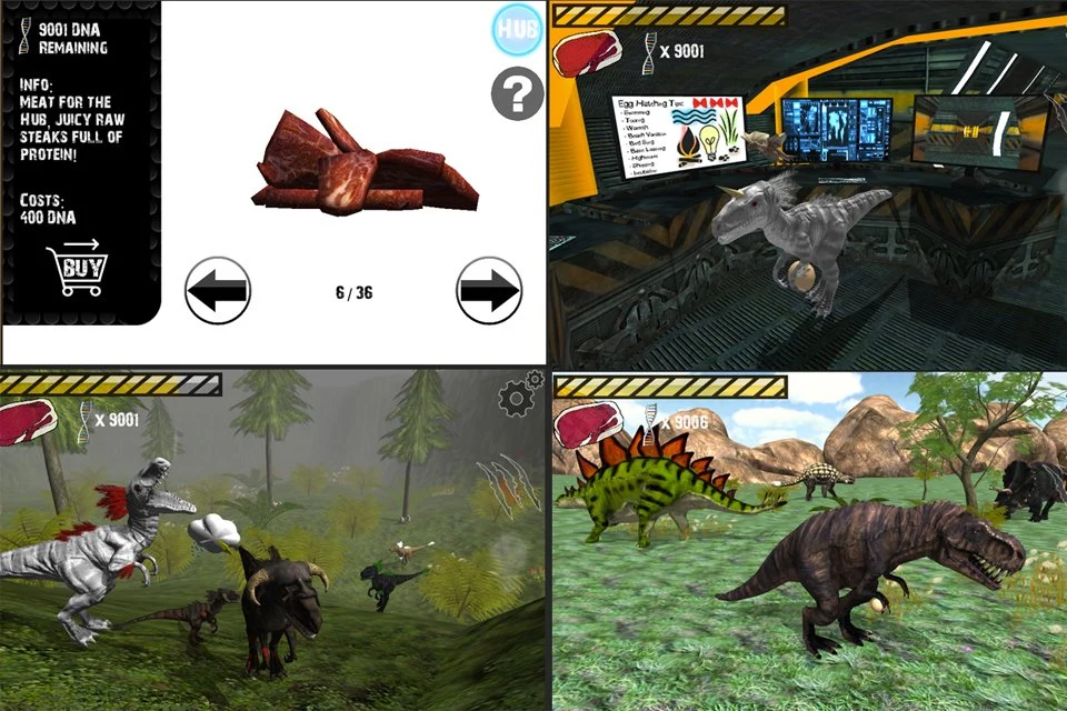 Raptor RPG - Dino Sim screenshot