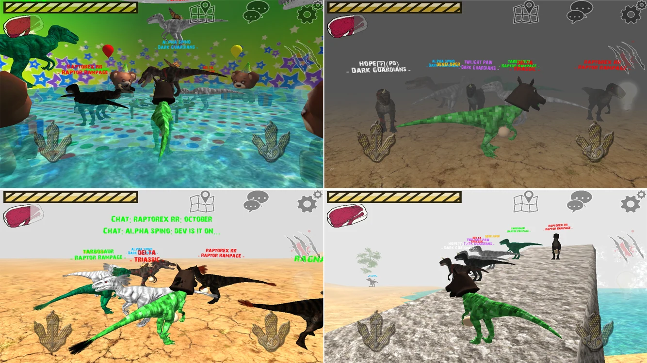 Raptor RPG - Dino Sim screenshot