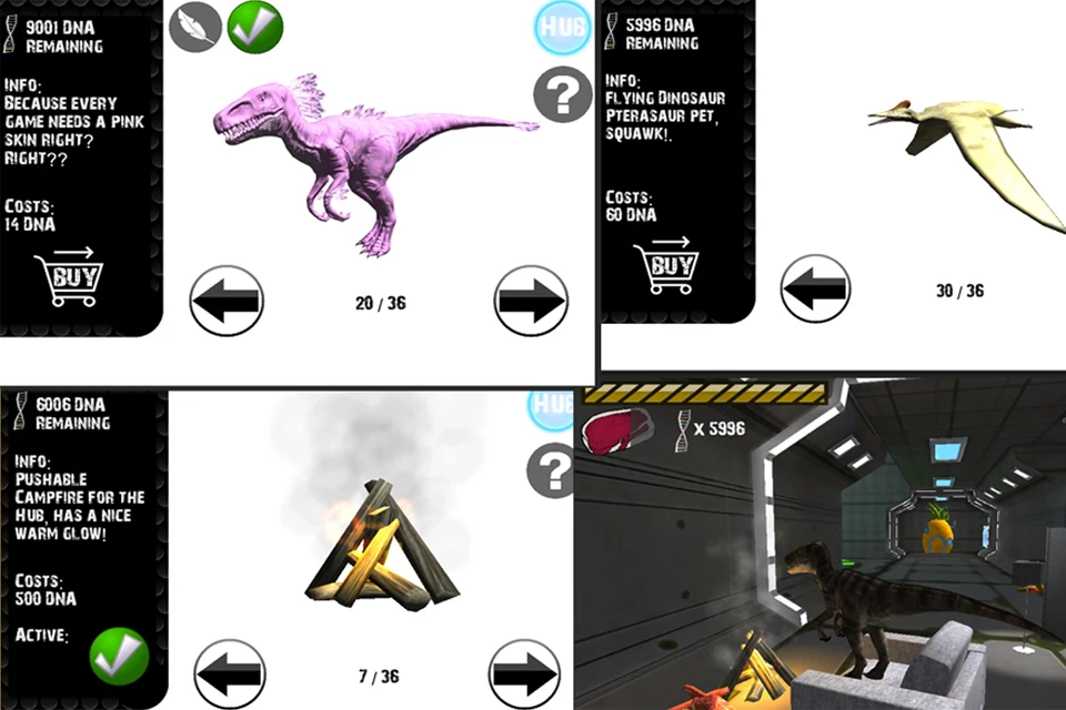 Raptor RPG - Dino Sim screenshot